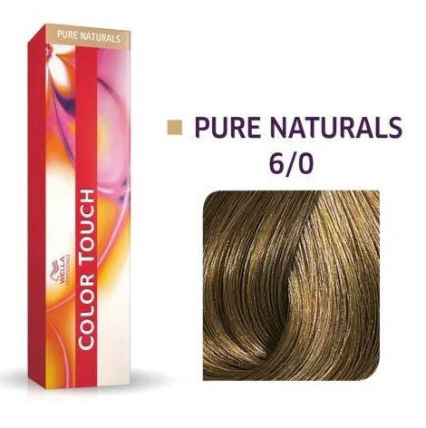 

Краска для волос Wella Color Touch безаммиачная 6/0 Темный блондин 60 мл
