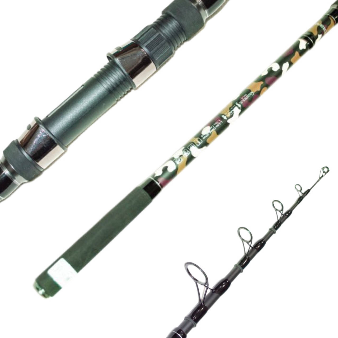 

Спиннинг карповый телескопический Weida Diamond Carp 3.6 (3.5lb), Черный