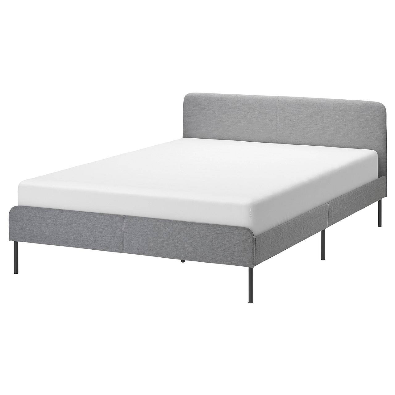 

IKEA Кровать SLATTUM (604.463.76), Серый