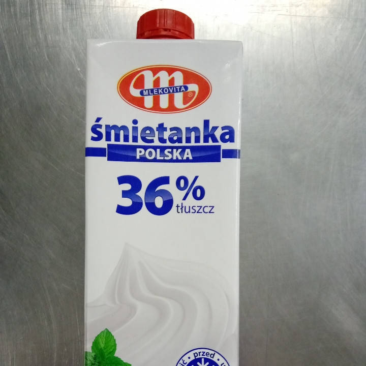 

Вершки кондитерські Mlekovita 36% ж 1 л