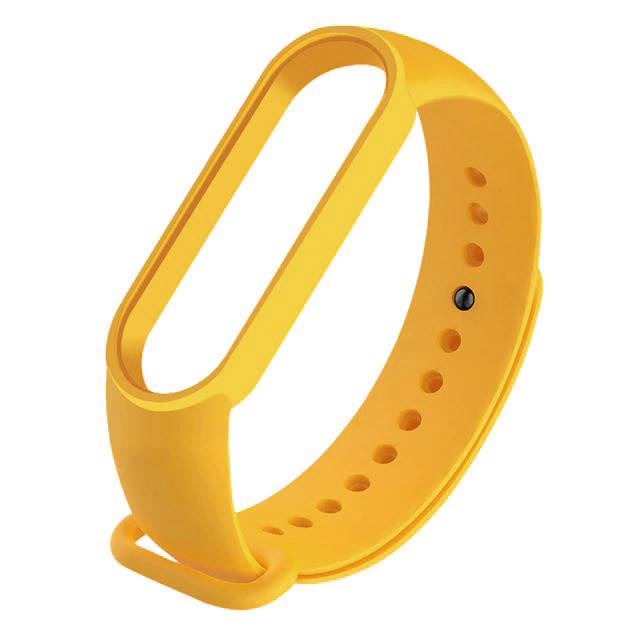 

Ремешок Colored Strap для Xiaomi Mi Band 3 / 4 Жёлтый