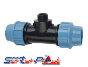

Тройник ПНД 20х1/2" НР SantehPlast