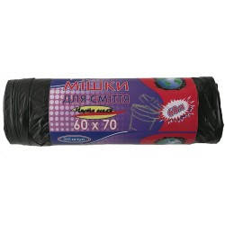 

Мусорный пакет "Чиста оселя" 60л, в упаковке 20 пакетов.