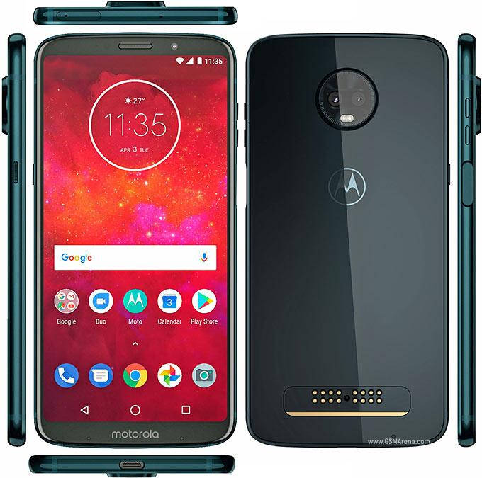 

Смартфон Motorola moto Z3 Play Dual Sim XT1929 Blue 64Gb, Синий