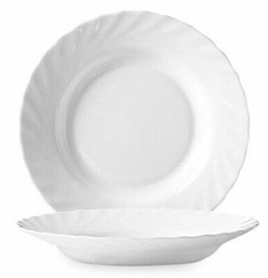 

Тарілка супова кругла 23см Cadix, Белый