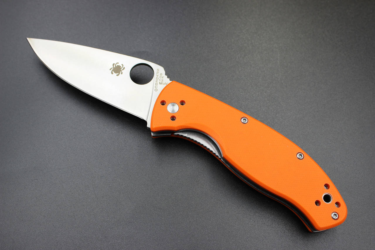 

Складной нож Spyderco Tenacious, для повседневного ношения, Оранжевый