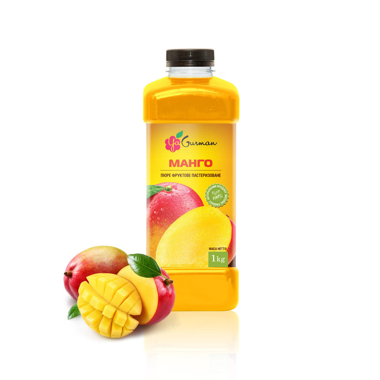 

Манго, пастеризоване 10% цукру, YaGurman 1кг