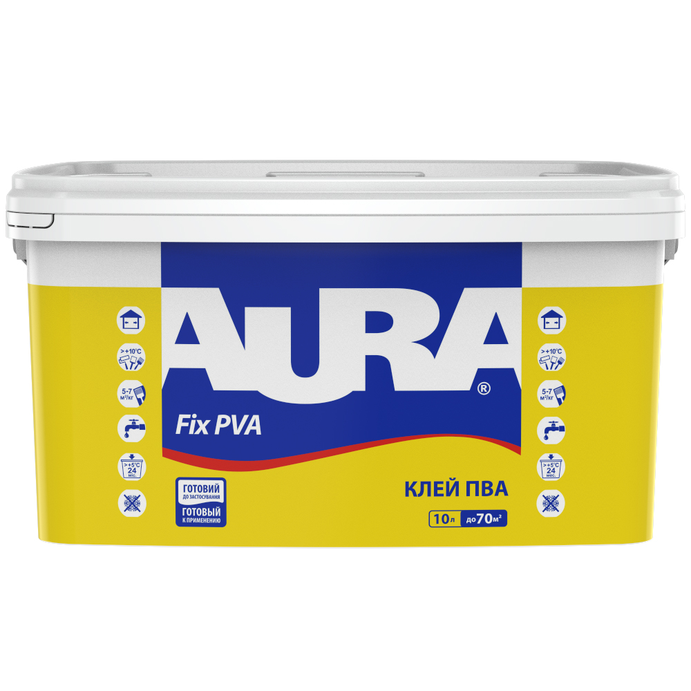 

Клей ПВА универсальный Aura Fix PVA 10