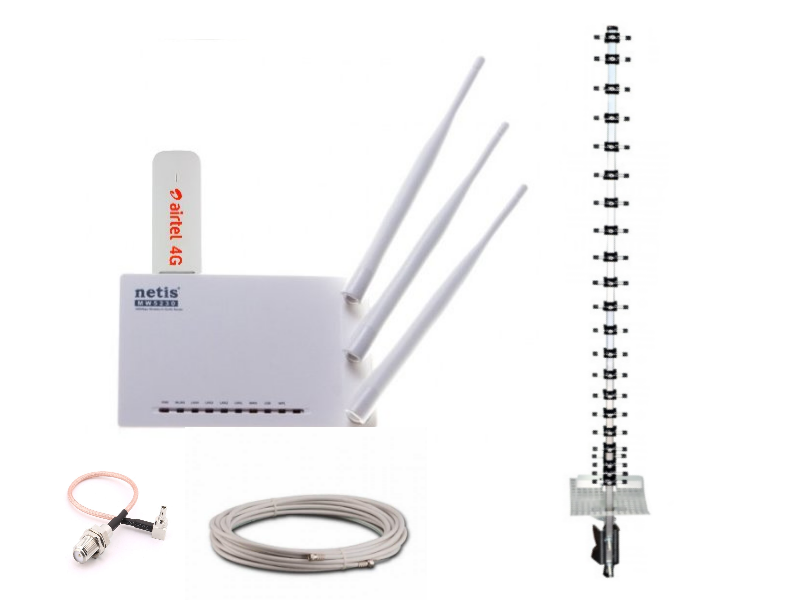 

Комплект 3G/4G Дача в частный дом (скорость до 150 Мбит/c)