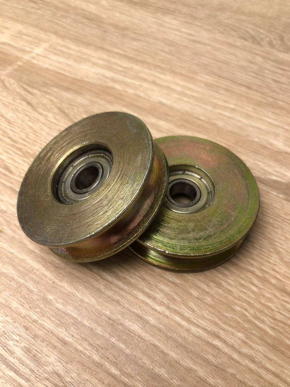 

Ролик стальной с подшипником Ø50 (с покрытием)