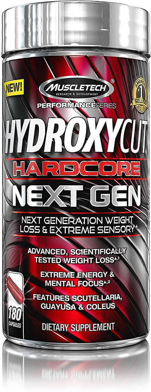 

Жиросжигатель Muscletech Hydroxycut Hardcore Next Gen 180 капсул