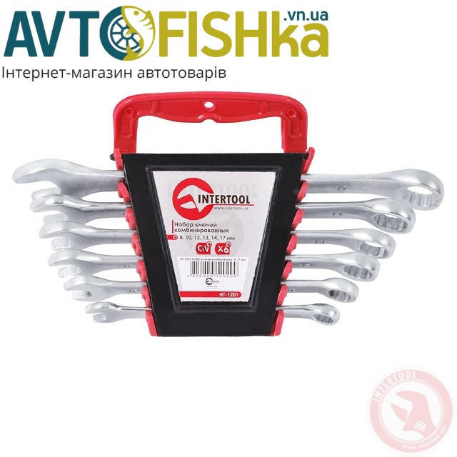 

Набір ключів рожково-накидних / Набор ключей рожково-накидных INTERTOOL (6 шт.)