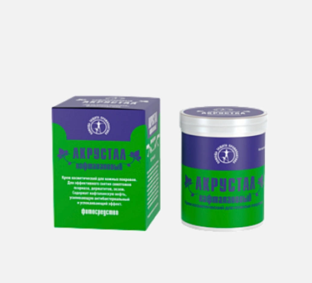 

Акрустал крем нафталановый, 65 г