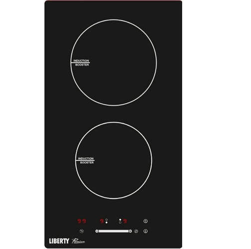 

Варочная поверхность индукционная Domino Liberty PI 3055, черная на 2 конфорки