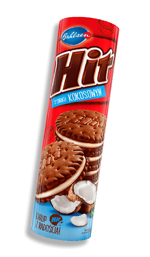 

Печенье Hit с кокосом Bahlsen Польша