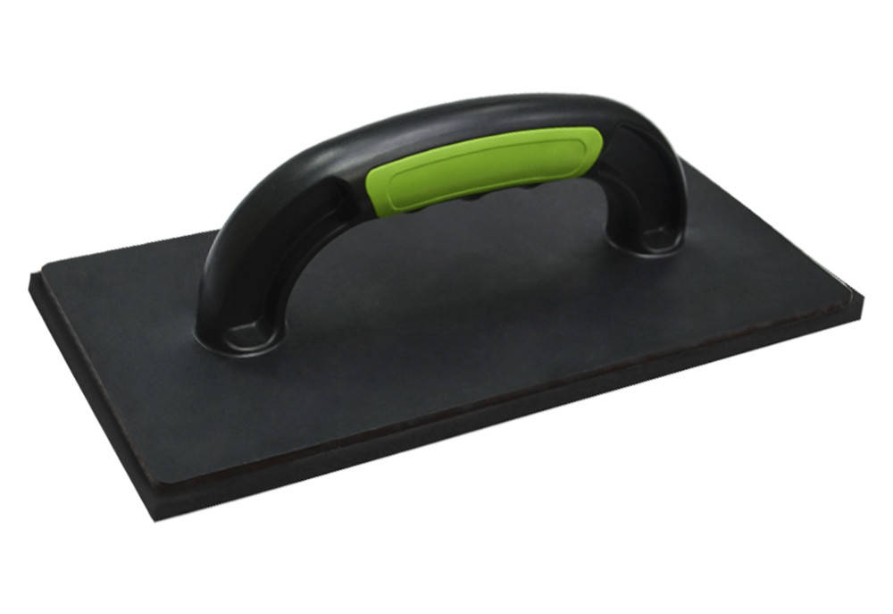 

Терка пластмассовая с черной резиной 140x280мм Colorado 07-215 |затирка Терка пластмасова з чорною гумою