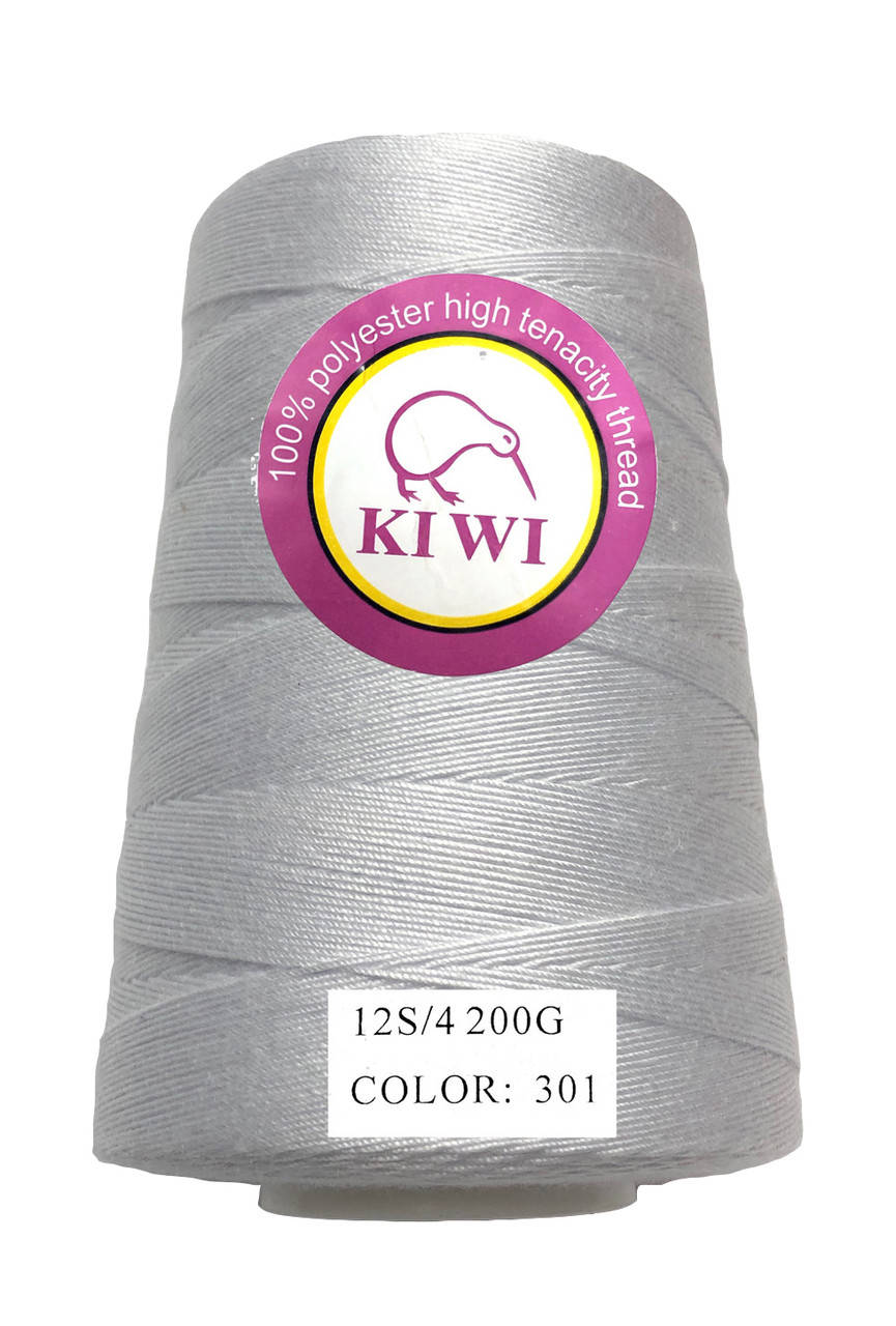 

Нитка мешкозашивочная 12 S/4 Белая 1000м Kiwi, Белый