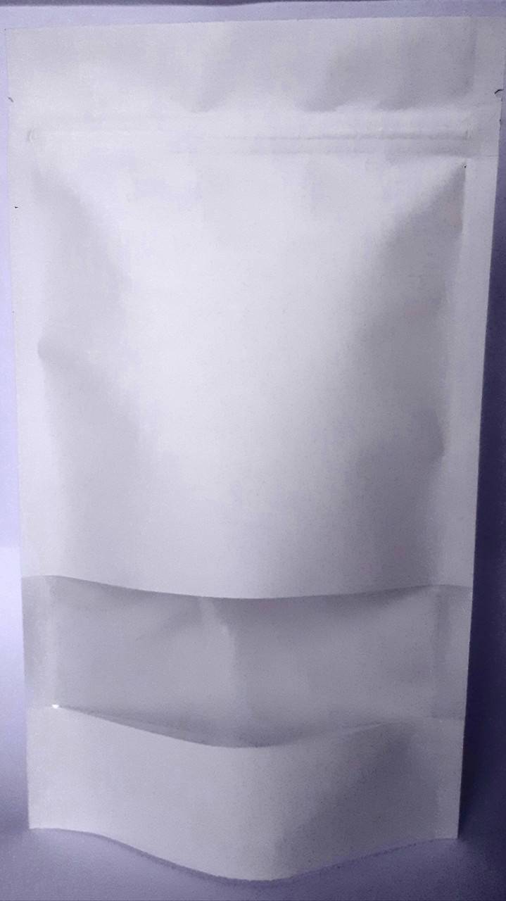 

Дой-пак 140*240 Zip-замок белый крафт + окно