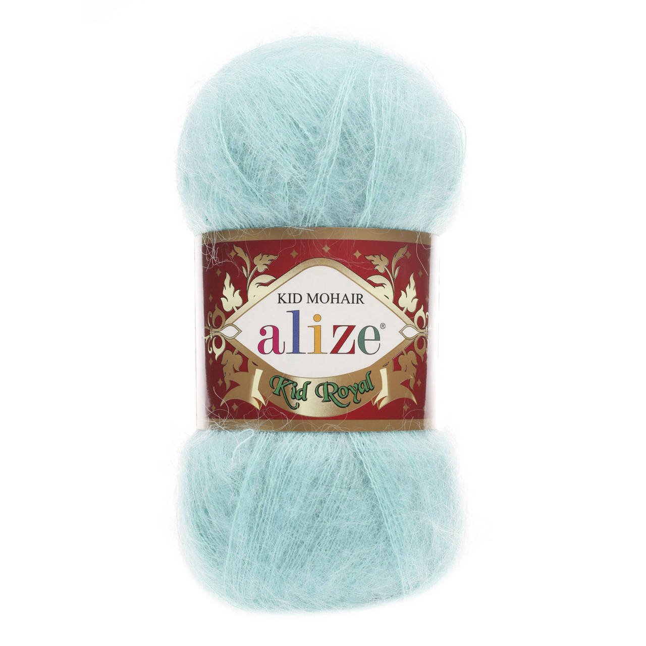 

Пряжа Kid Mohair Royal Alize 62% мохер , 38% полиамид светлая бирюза 669.