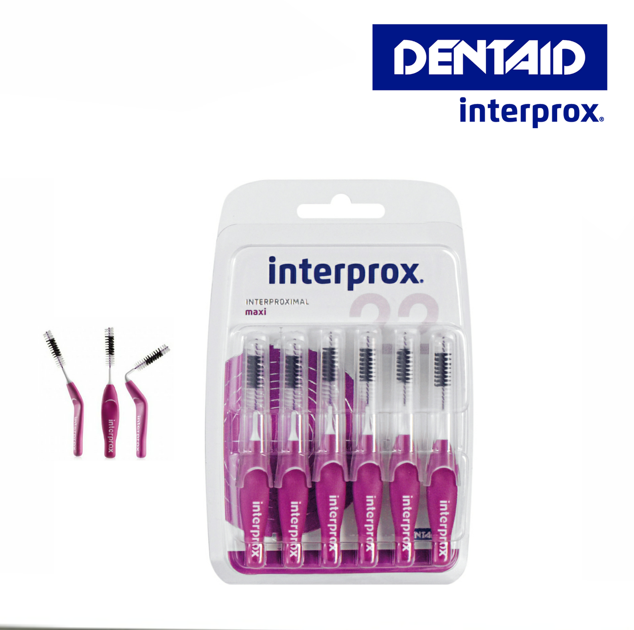 

Щетка межзубная INTERPROX 4G MAXI, 2.2 мм, 6 шт., Черный