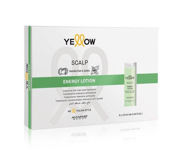 

Yellow SCALP ENERGY Лосьон проти випадіння волосся 6X13 мл