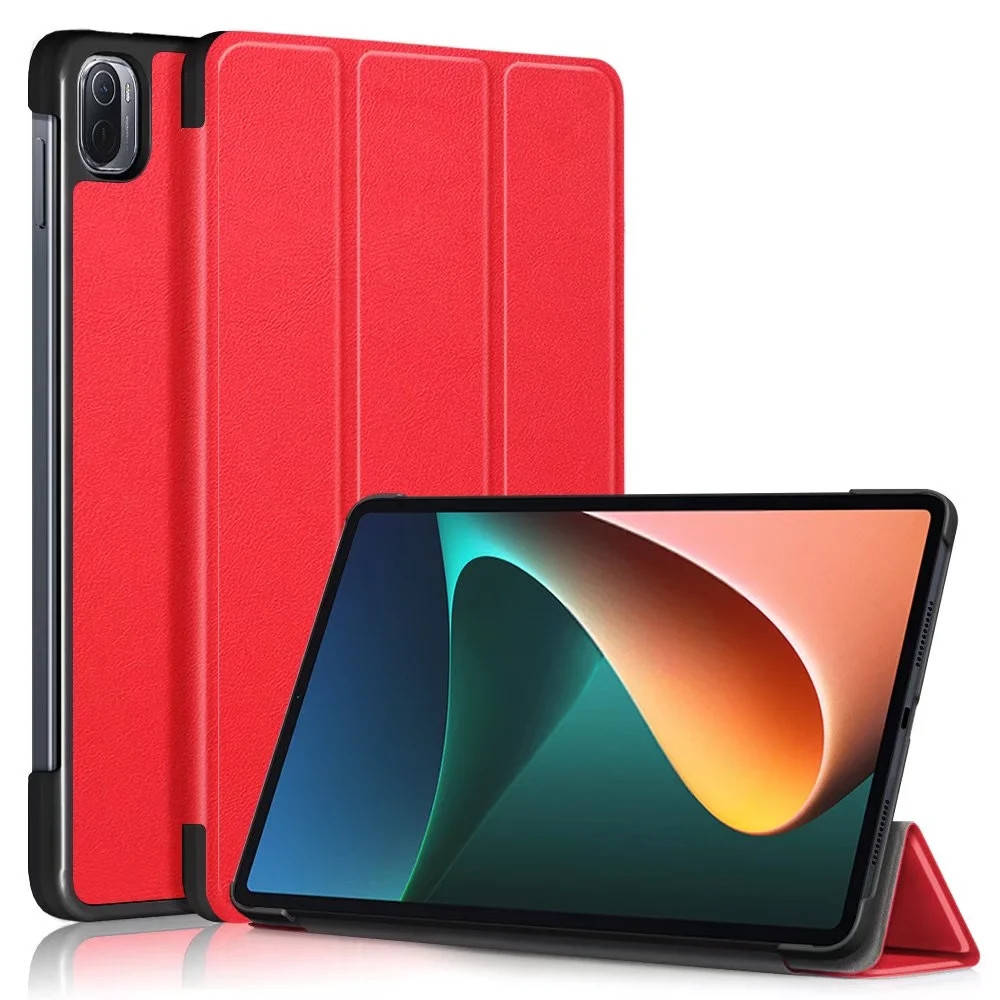 

Чехол книжка для планшета Xiaomi Mi Pad 5 и Mi Pad 5 Pro, Красный
