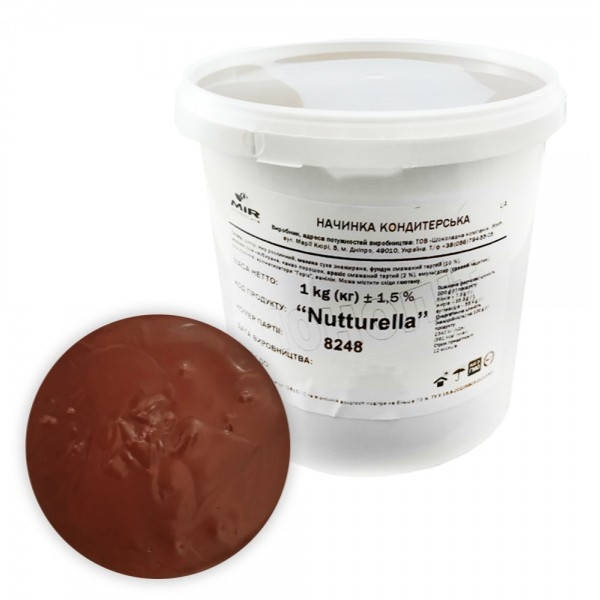 

Начинка кондитерская "Nutterella" (1 кг) ТМ "MIR"