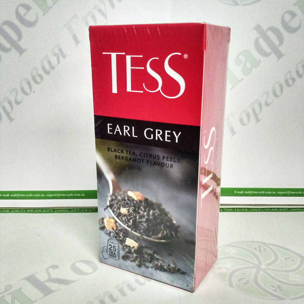 

Чай TESS Earl Grey Эрл Грей черн. 25*1,8г (24)