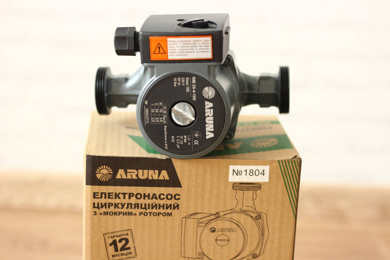 

Циркуляционный насос ARUNA RM 25-4-180+гайки
