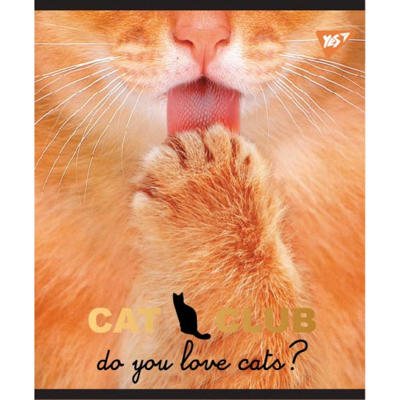 

Тетрадь для записей А5/18 кл. YES "PETS CLUB" мат. ВДЛ+фольга серебро