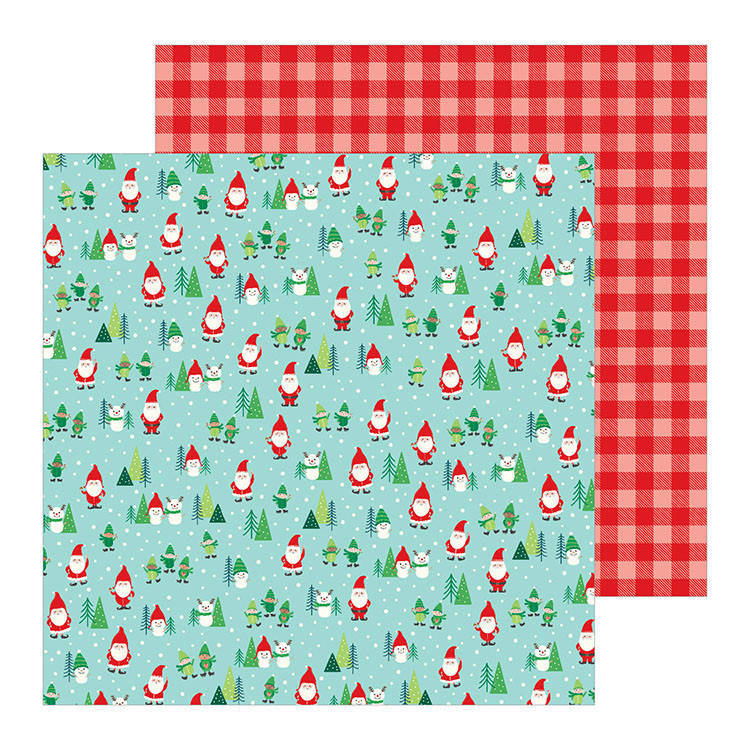 

Папір двосторонній - Santa Land - Cozy & Bright - Pebbles - 30х30