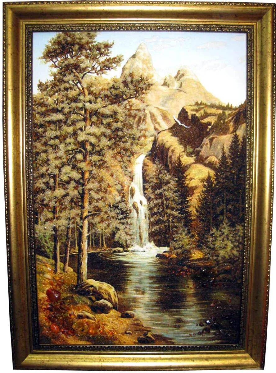 

Картина из янтаря "Природа" (52 x 72 см) BK0011