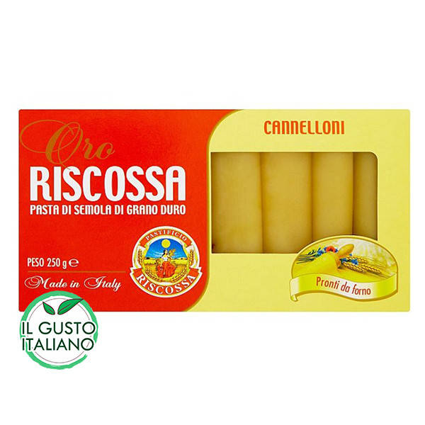

RISCOSSA Cannelloni - Паста каннеллони, 250g