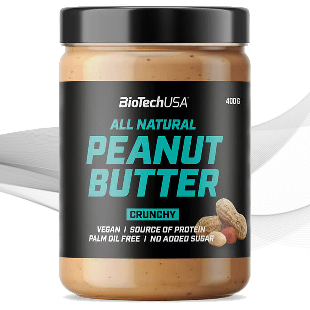 

Арахисовая паста Biotech USA Peanut Butter 400g Мягкий
