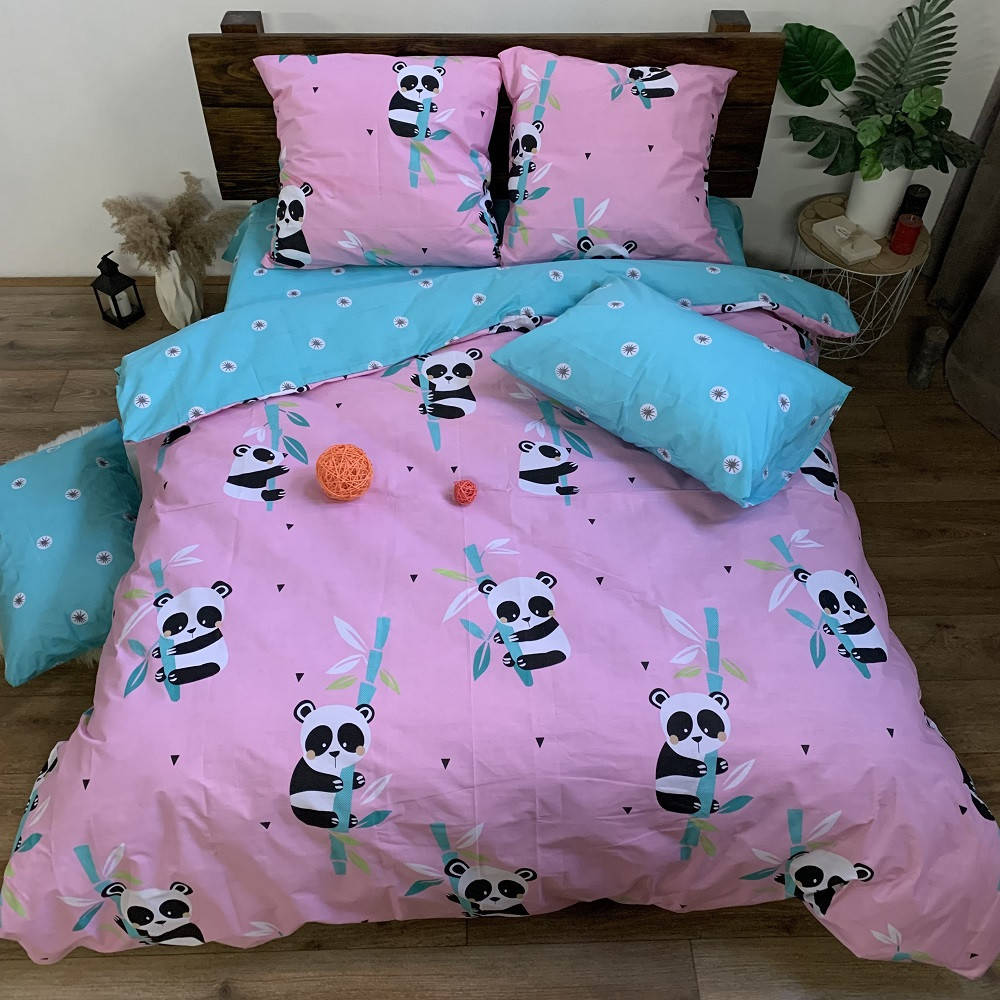 

Панда на лиане - Бязь Gold - Семейный комплект