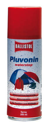 

Пропитка водоотталкивающая Klever Ballistol (баллистол) Pluvonin 200 мл (спрей)