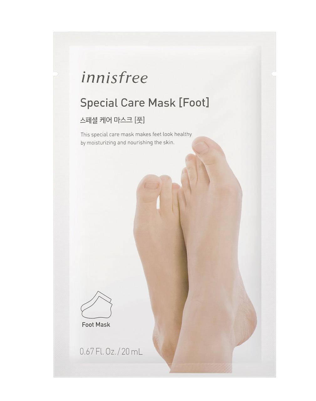 

Увлажняющая маска для ног Innisfree Special Care Mask Foot, 20 мл