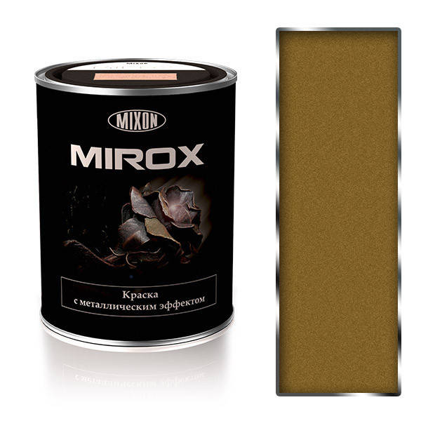 

Термостойкая краска с металлическим эффектом Mixon Mirox №1036 0,75л