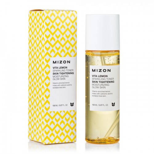 

Витаминный тонер для кожи лица Mizon Vita Lemon Sparkling Toner 150 мл