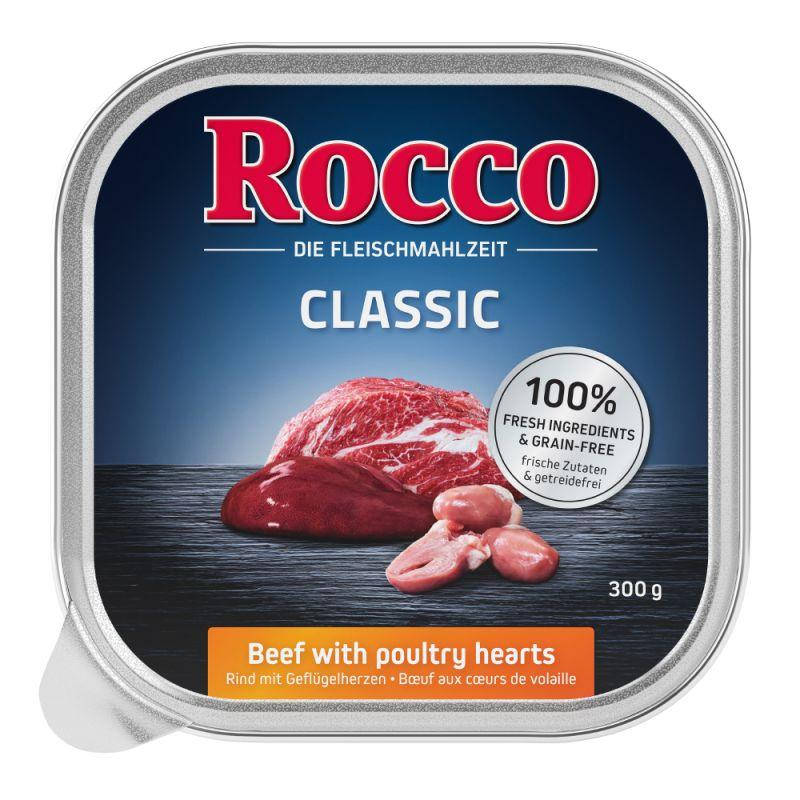 

Rocco Classic консервы для собак с мясом говядины и птичьи сердца (300г)