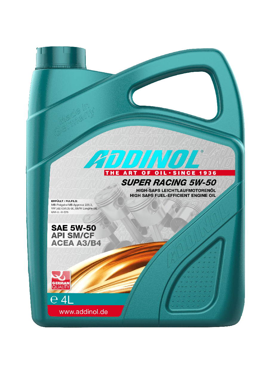 

ADDINOL SUPER RACING 5W-50 4л канистра