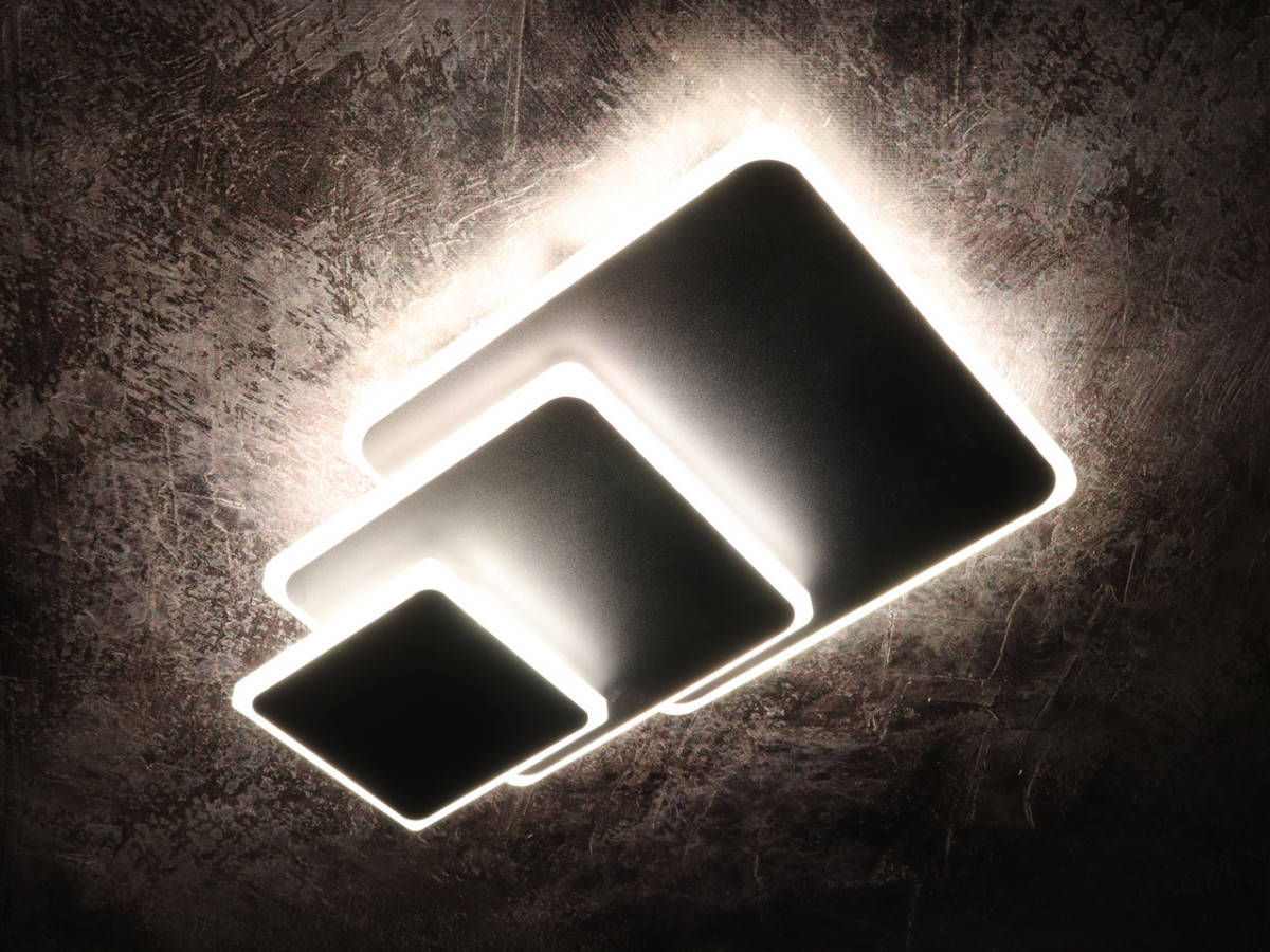 

Светильник потолочный LED 8663/3F-bk Черный 7х25х40 см. Orig YR-8663/3F-bk