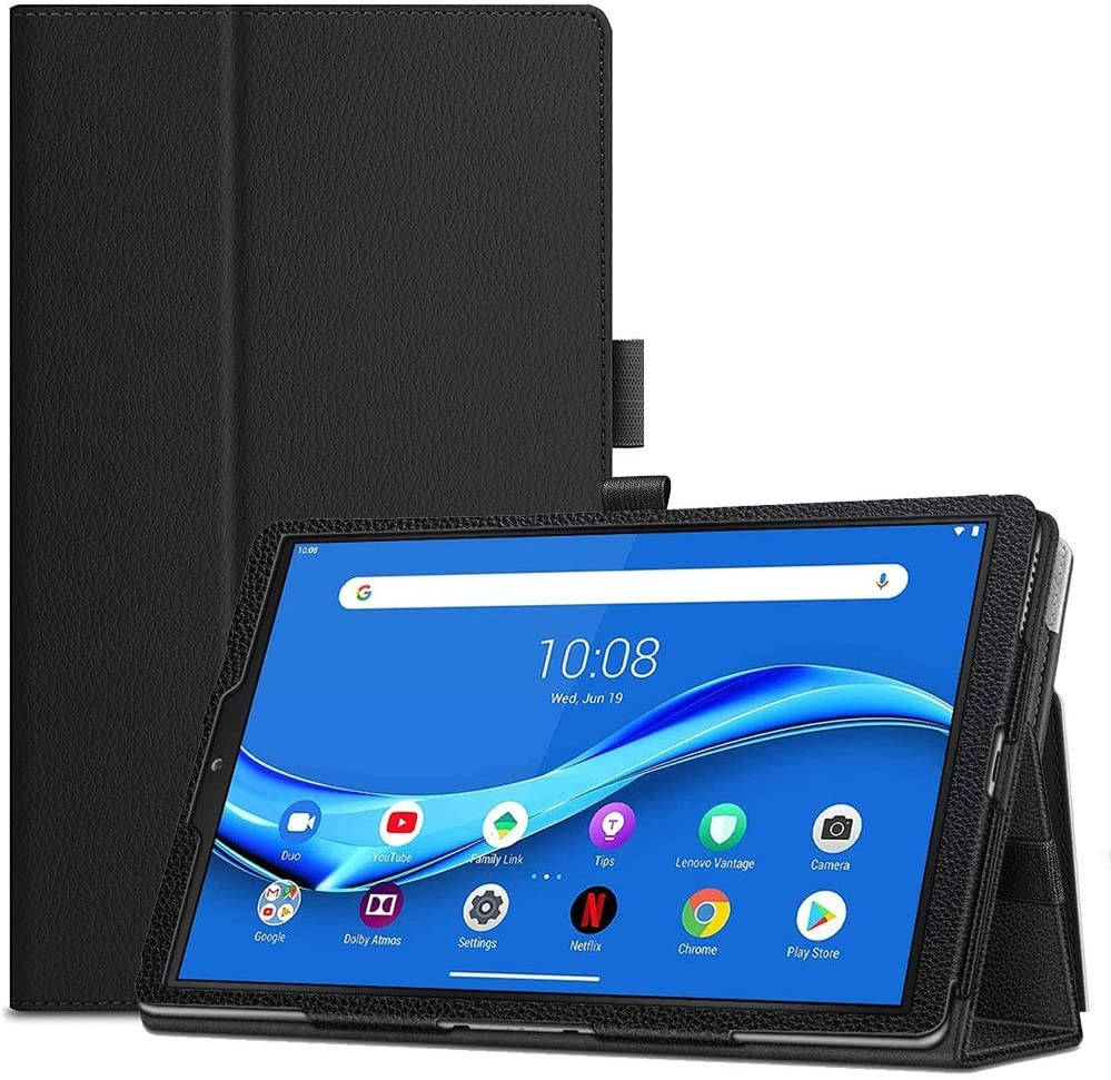 

Чехол книжка Lenovo Tab M10 Plus FHD New Leather Black (Леново Таб М10 Плюс)