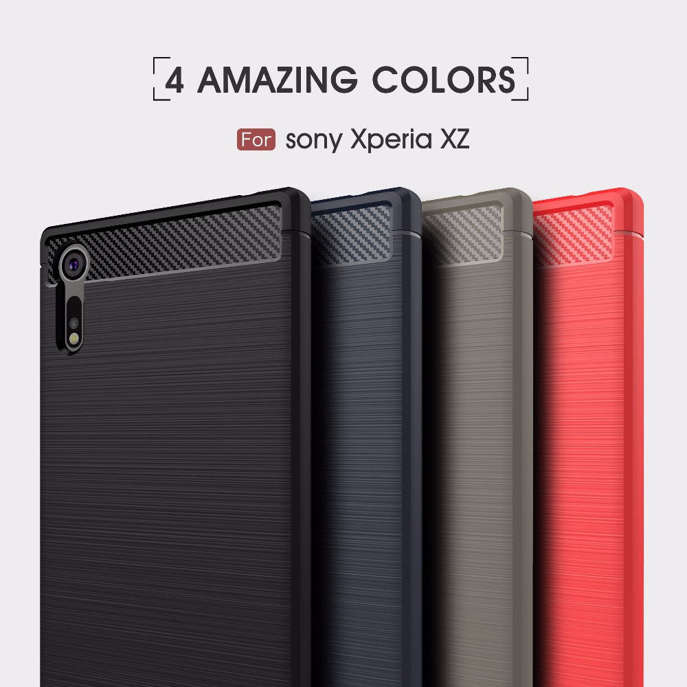 

TPU чехол накладка Urban для Sony XZ (5 цветов), Разные цвета