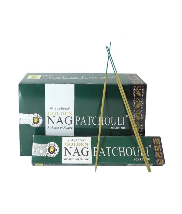 

Golden "Nag Patchouli" Vijayshree 15 gr.-пыльцовые благовония