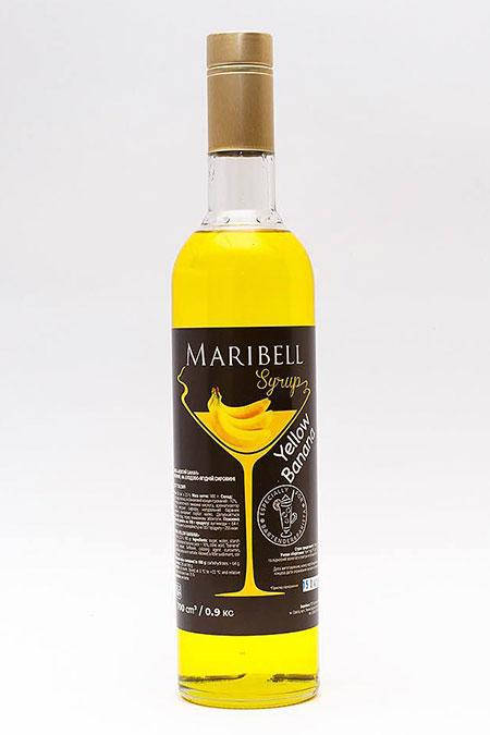 

Сироп Maribell "Желтый банан", 900 гр.