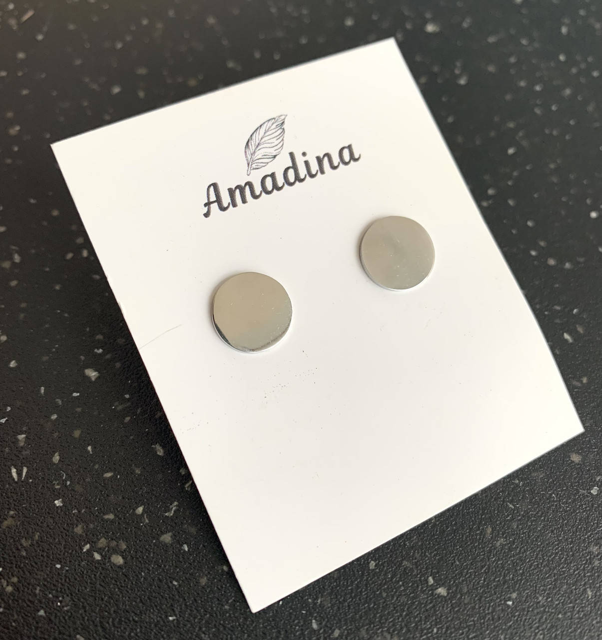 

Серьги гвоздики круглые цвет серебро, пирсинг серьги мужские женские медсплав цвет серебряные