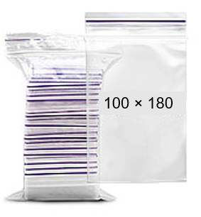 

Пакеты с замком Zip-Lock - 100 × 180