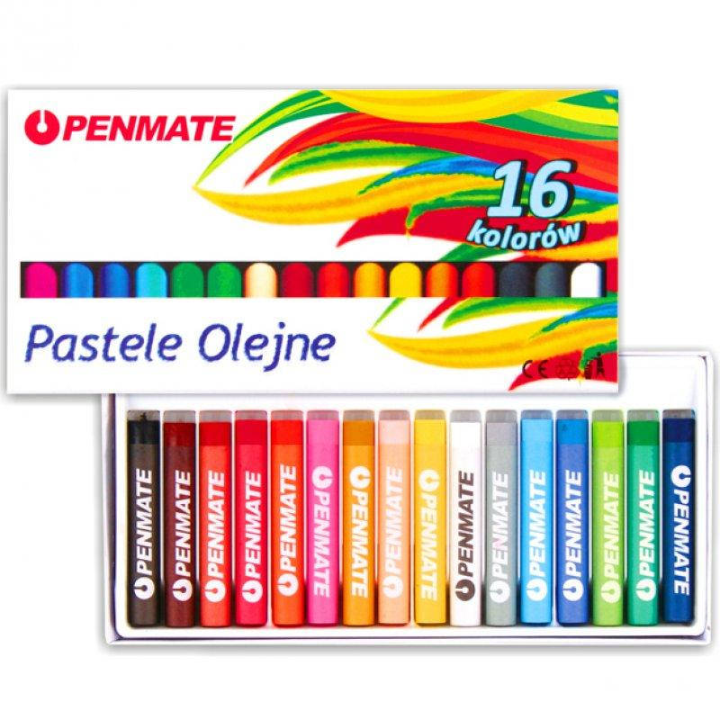 

Пастель масляна 16 кольорів Penmate
