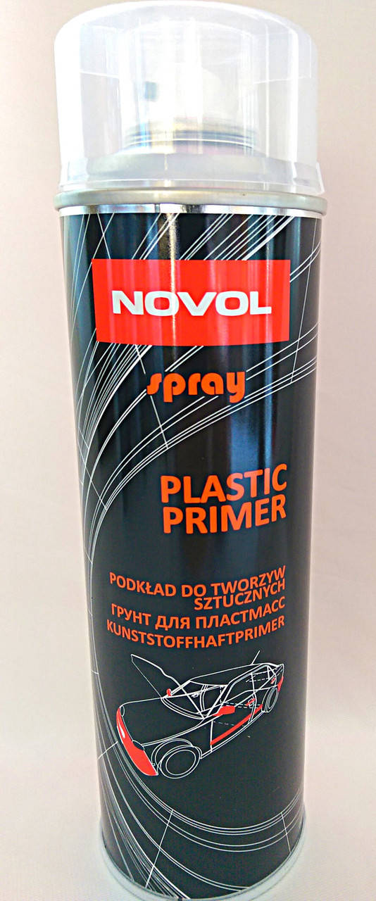 

Авто грунт аэрозольный для пластика Novol PLASTIC PRIMER 500мл